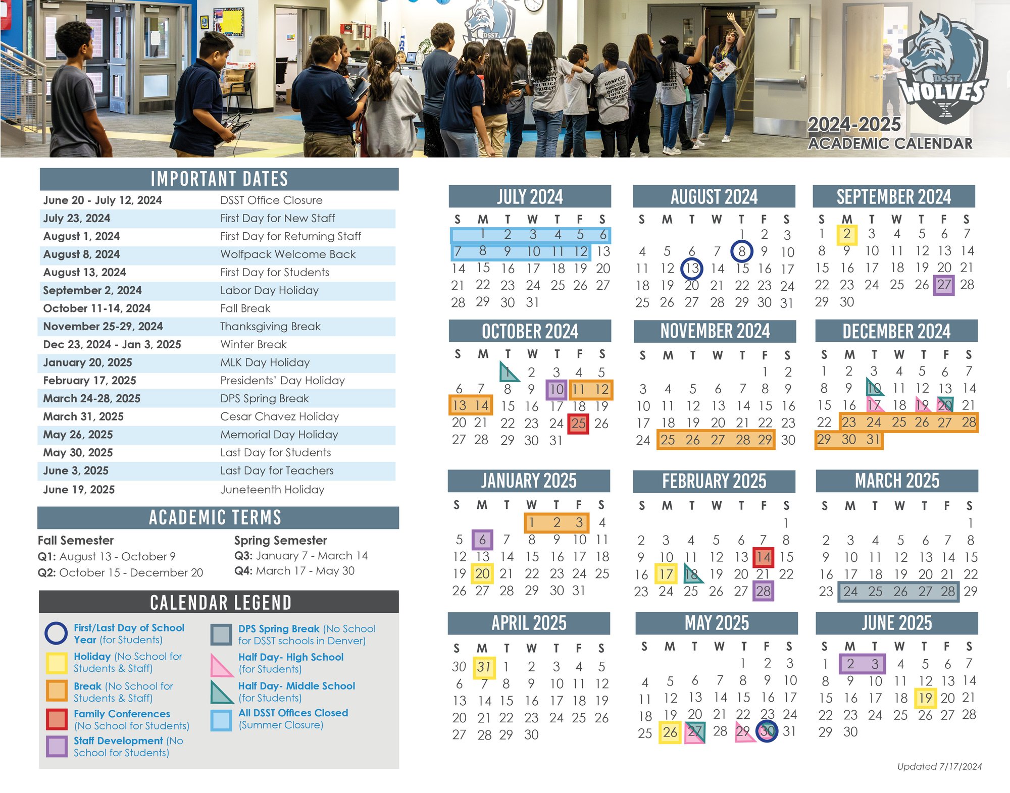 CV MS and HS Calendar 24-25 English